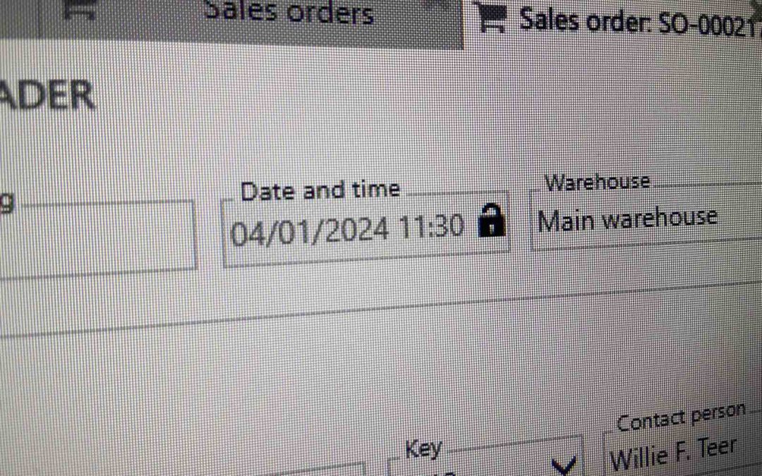 Change Document Date