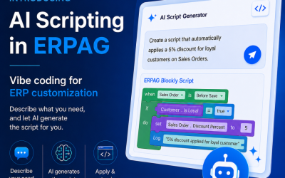 Introducing AI Scripting in ERPAG: Vibe Coding for ERP Customization
